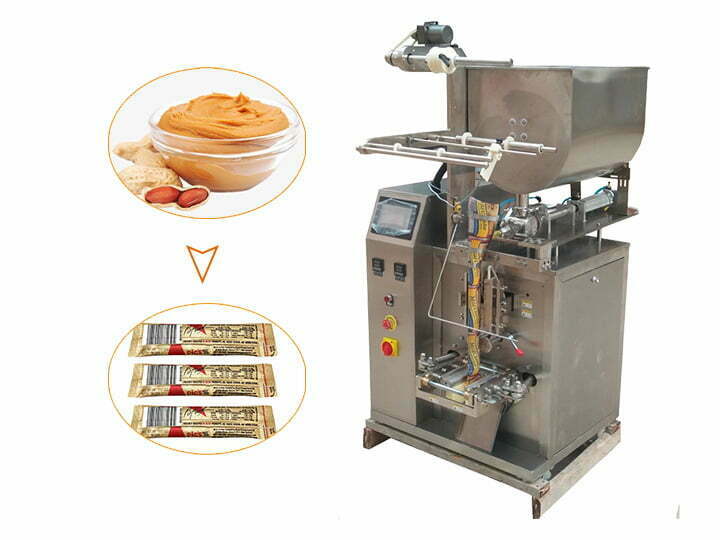 Peanut butter filling machine